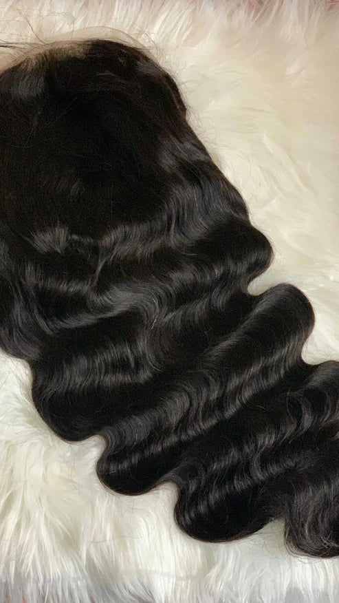 Wear and go body wave 9x6 human hair