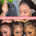 22In Brazilian Hair Water Wave Glueless Wig-13x4 Full Frontal Lace Wig